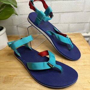 Teva Universal Thong Sandal Women’s 11 Blue Red